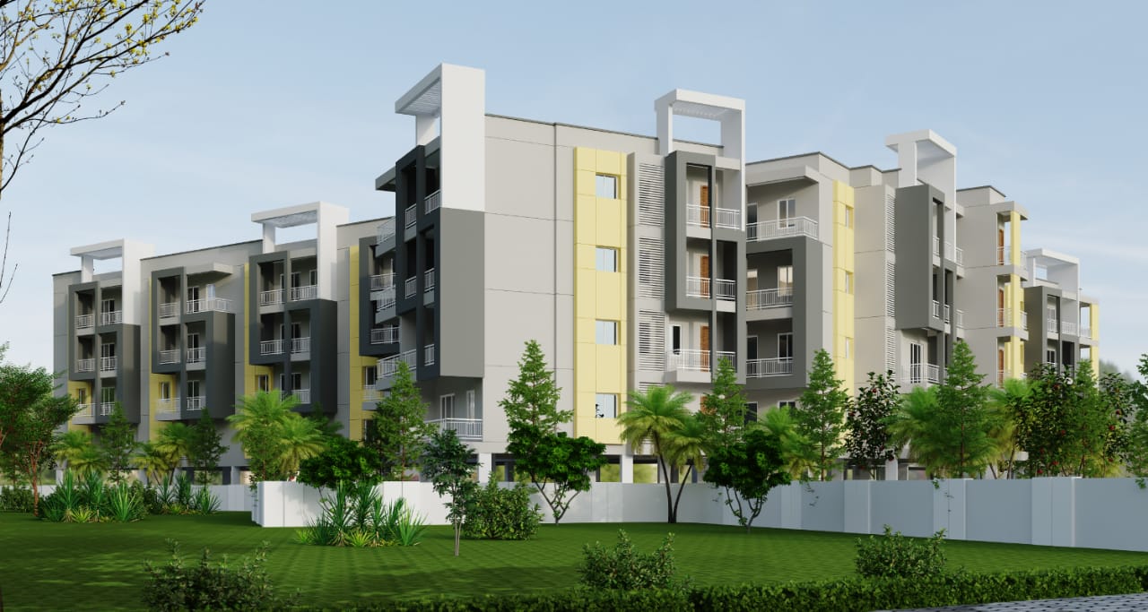   2 and 3 bhk flats for sale in Prime location, Brookfield